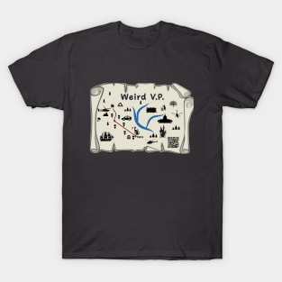 Weird V.P. Map Shirt T-Shirt